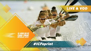 2022 ICF Canoe Kayak Sprint Junior amp U23 World Championships Szeged Hungary  Day 3 Semis heats [upl. by Ecerehs]