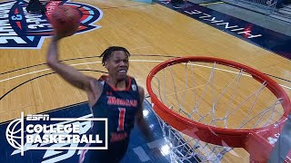 2021 College Slam Dunk Contest Highlights  ESPN College Basketball [upl. by Mathis]