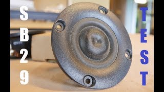 SB Acoustics SB29 Tweeter  Test and Review [upl. by Charley]