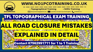 ALL ROAD CLOSURE MISTAKES  MUST WATCH  TFL TOPOGRAPHICAL [upl. by Frederica]