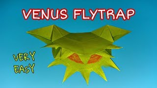 How To Make Paper Venus Flytrap In Easy Steps [upl. by Jacquenette]