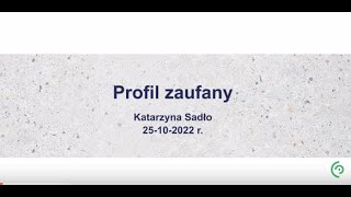 Profil zaufany  jak sprawnie z niego korzystać [upl. by Nosretep]