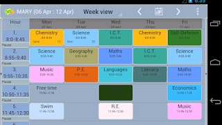 TIMETABLE APP FOR ALL SCHOOLS  ANDROID AND IOS [upl. by Yht345]