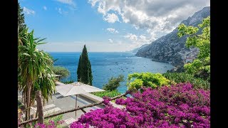 Exclusive Panoramic Villa in Positano Salerno Italy  Sothebys International Realty [upl. by Nwahsud36]