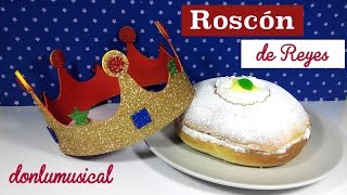 Receta Roscón de Reyes o rosca de Reyes Fácil y económico [upl. by Ardnauqal48]