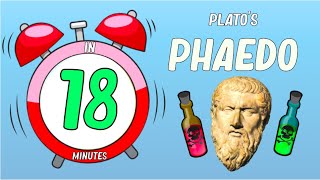 PLATOS PHAEDO Socrates Death Explained  Ancient Greek Philosophy [upl. by Yedrahs]