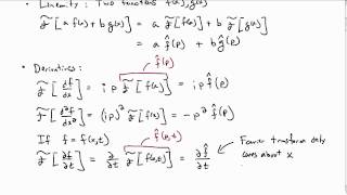 Fourier Transform Technique for Solving PDEs Part 1 [upl. by Odlonyer]